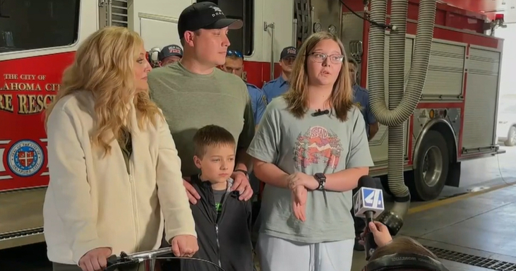 11-Year-Old Hero Saves Her Family From A Fire - KCBI