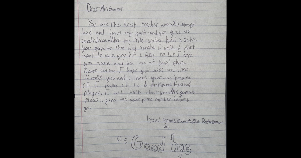 NFL Draftee Shouts Out His 4th Grade Teacher - KCBI